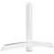 Ekena Millwork Bellingham Architectural Grade PVC Gable Bracket, 96"W x 60"H x 6"D x 6"F, 15/12 Pitch GBP096X60X0606BEL00 - alternate 1